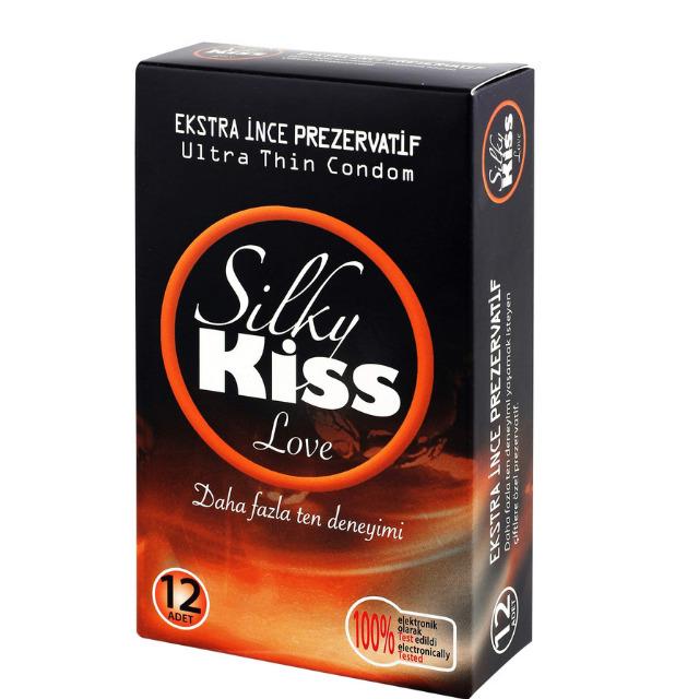 Silky Kiss Love Prezervatif, 12'li