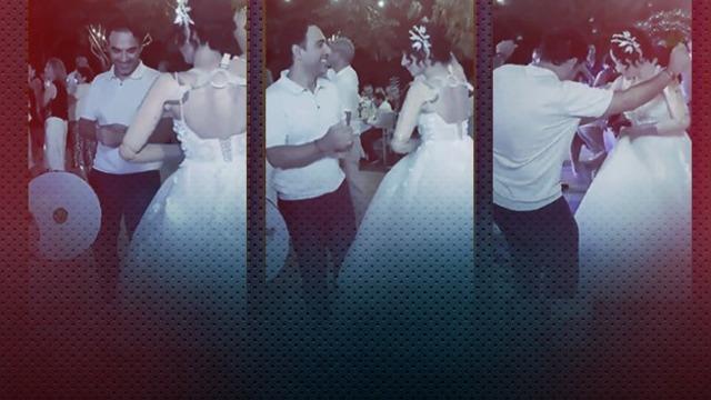 Depremde 11 yakınını kaybetmişti... Uğur Aslan depremzede yeğenini düğününde yalnız bırakmadı! Bu anlar gündem oldu