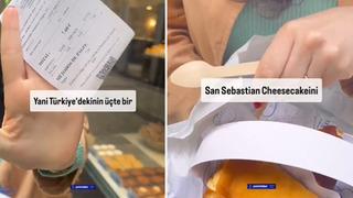 İstanbul'da 330 TL'ye yediği San Sebastian Cheesecake'i keşfedildiği San Sebastian şehrinde denedi! Türkiye'dekinin 3'te 1'i fiyatına aldık