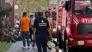 Fatih'te bir otelin bodrum katında yangın!
