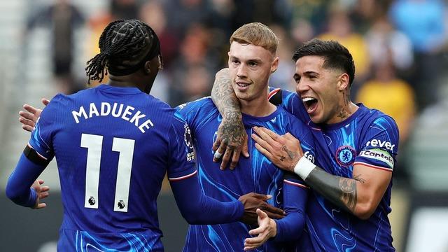 Madueke golleri, Palmer asistleri yaptı! Chelsea deplasmanda Wolverhampton'ı 6-2 mağlup etti!