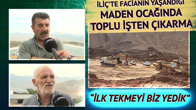 İşten çıkardıklarını bir sabah maille öğrendiler! İliç'teki maden ocağı işçileri şirkete isyan etti: İlk tekmeyi bize attılar