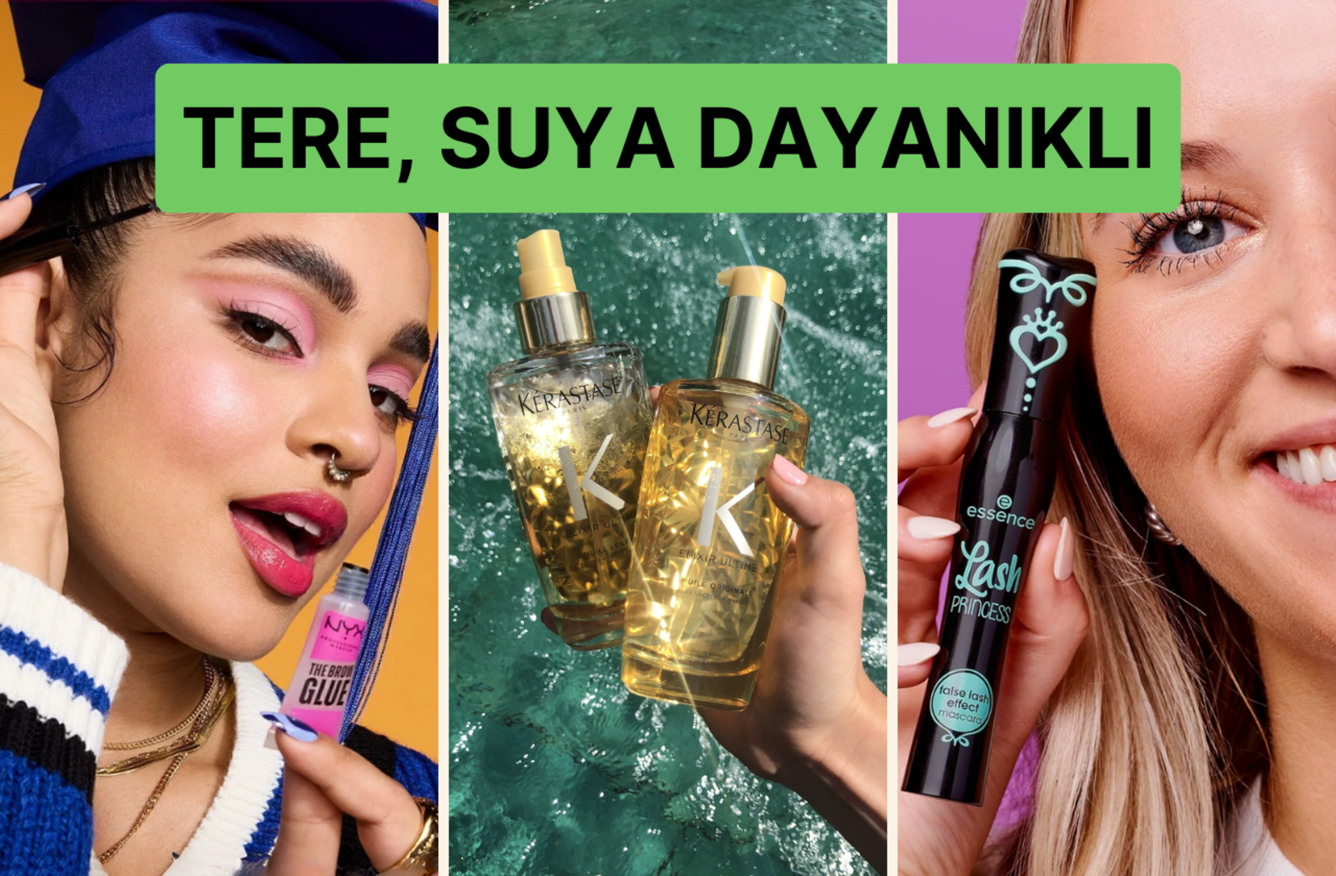 Yaz sıcaklarında ciltte ağırlık yapmayacak dayanıklı makyaj ürünleri	