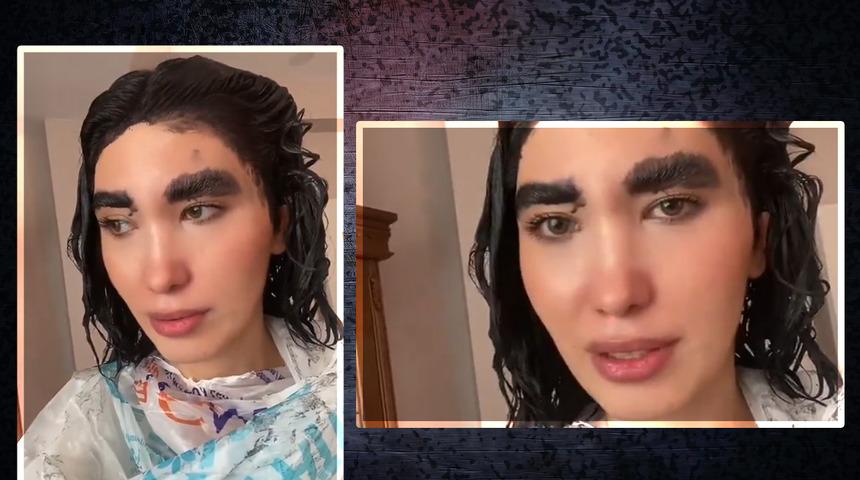 Sa&ccedil;ını turuncu yapmak istedi simsiyah oldu! Sebebi şaşkına &ccedil;evirdi "Şeytanın aklına gelmez"