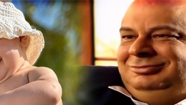 Kurtlar Vadisi dizisinin ikonik karakteri Tombalacı Mehmet’in bebek versiyonu sosyal medyada büyük ilgi gördü