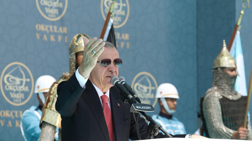 Cumhurbaşkanı Erdoğan'ın Malazgirt'teki konuşmasıyla ilgili iddiaya DMM'den yalanlama