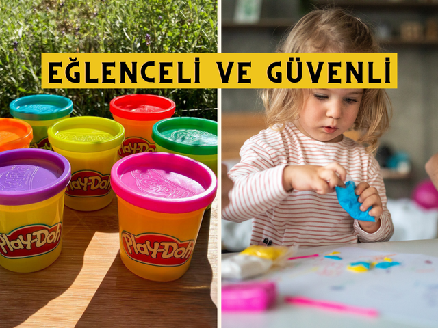 Çocuklarınız için sağlıklı ve eğlenceli en iyi oyun hamuru çeşitleri