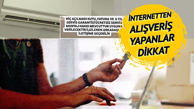 En çok tıklanan satış sitesini birebir kopyaladılar! İnternetten alışveriş yapanlar dikkat: Klima alamadı, bir de alay konusu oldu
