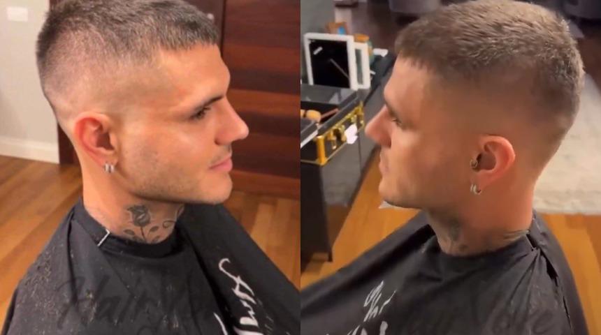 Mauro Icardi'nin yeni saç stili sosyal medyada gündem oldu! 