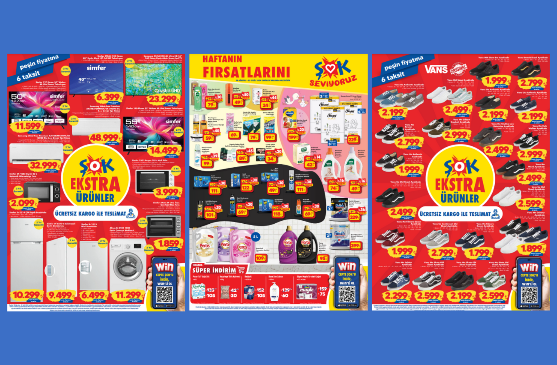 ŞOK'a Vans ayakkabılar geliyor! 28 Ağustos 2024 ŞOK Aktüel Ürünler Kataloğu