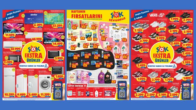 ŞOK'a Vans ayakkabılar geliyor! 28 Ağustos 2024 ŞOK Aktüel Ürünler Kataloğu