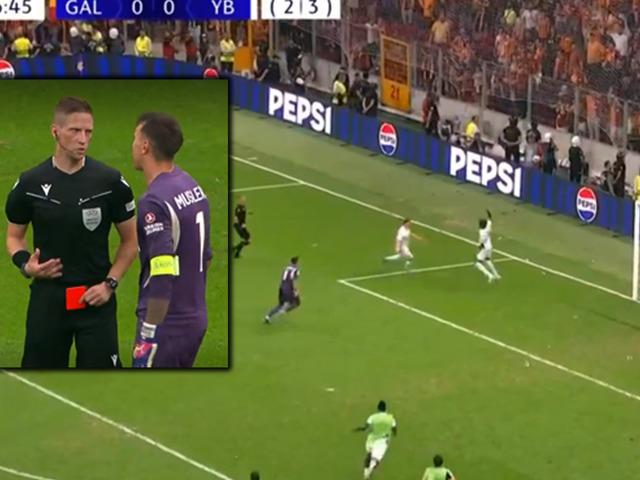 Galatasaray-Young Boys maçında Muslera kırmızı kart gördü!