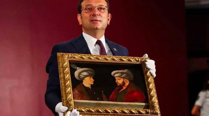 Danıştay'dan Ekrem İmamoğlu kararı! Fatih Sultan Mehmet’in o tablosu çok tartışılmıştı… 