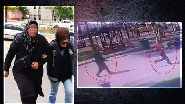 Televizyon programına da çıkmışlar 'Kocandan boşanıp beni alacaksın' Eşinin halasının oğlunu satırla kovalayıp yaraladı