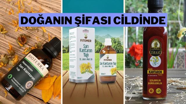 Aklınıza gelebilecek her derde deva olabilecek sarı kantaron yağı markaları