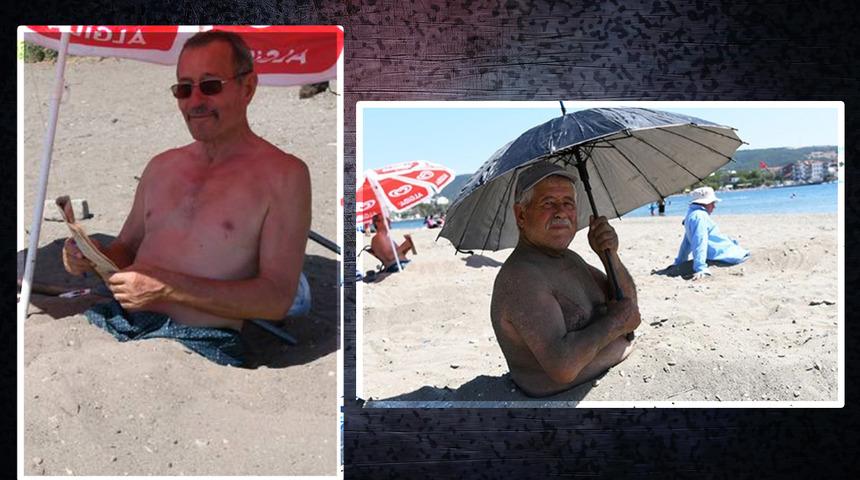 Her yıl dolup taşıyor! Türkiye'nin dört bir yanından gelip kumda şifa buluyorlar... Yoğun ilgi var