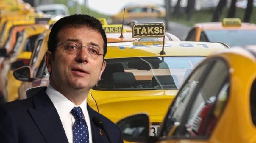 İstanbul'da taksi sorunu için İBB'de harekete geçti! Yarını işaret etti...