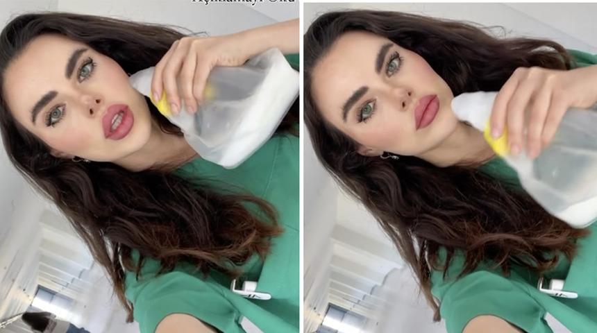 Bir kadın doğum doktoru 'mesleğimin en güzel yanı' diyerek paylaştı: "Annelerden aldığım sütle bedava botoks"