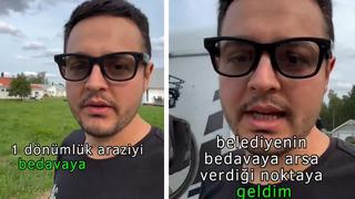 İsveç'te yaşayan Türk belediyenin 'bedava arazi' imkanını anlattı!  1 dönümlük araziyi bedavaya veriyor