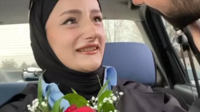 Amin sözüyle viral olan TikTok fenomeni Gizem Yıldız evlendi! Amin reis muradına ermiş