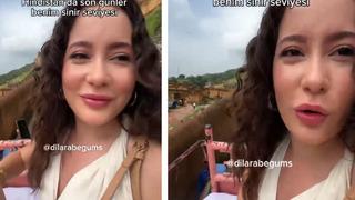 Hindistan'a giden Türk'ün zor anları devam ediyor! Bu kez de filin üzerindeyken tacize uğradı... Ayağıma dokunma