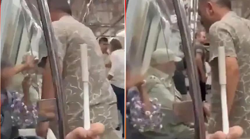 Sosyal medyada gündem olmuştu! Metroda çocuğa şiddet uygulayan saldırgan gözaltına alındı