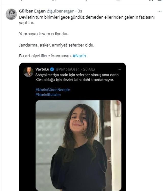 GÜLBEN ERGEN PAYLAŞIM