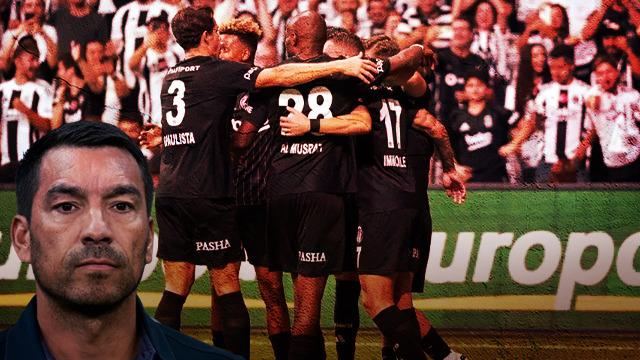 Beşiktaş evinde yüksekten uçtu! Siyah-Beyazlılar Lugano'ya gol olup yağdı ve Avrupa Ligi'nde yoluna devam etti