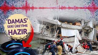 Deprem için binalara yerleştirilecek! DAMAS seri üretime hazır: Sarsıntı anında devreye giriyor... Zaman kazandırabilecek