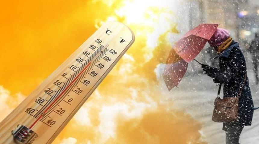 Meteoroloji'den son dakika hava durumu uyarısı! Bir haftada 10 derece