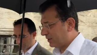 Cuma namazından çıkan İmamoğlu'ndan Ali Erbaş'a 'hutbe' tepkisi: Atatürk'ün adı yok, Allah onu ıslah etsin