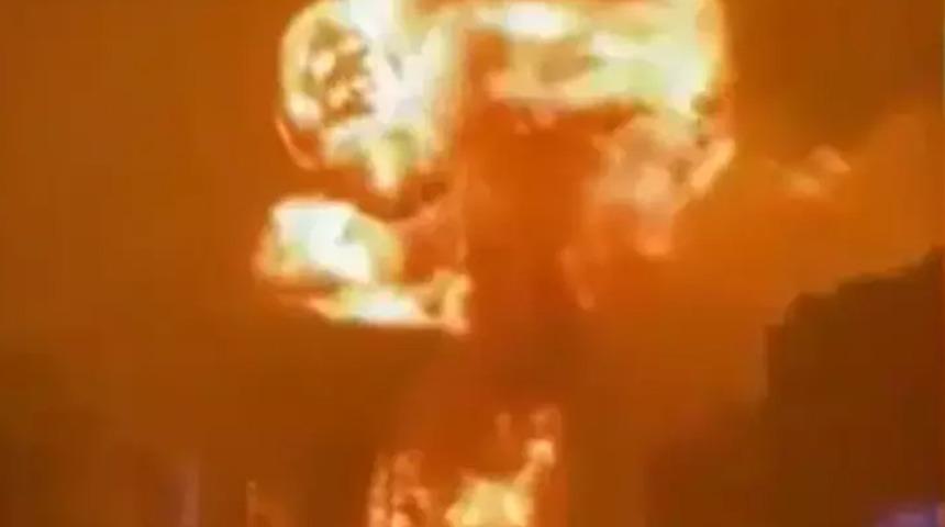 Yemen’de benzin istasyonunda büyük patlama! Ölü ve yaralılar var