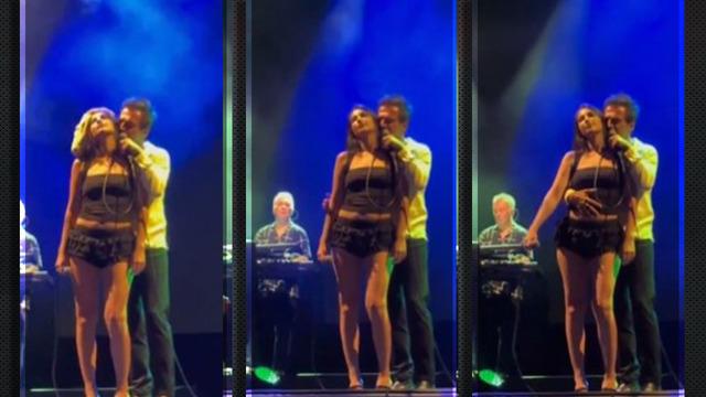 Şarkısı müstehcen bulunduğu için aylarca yasaklanmıştı... Teoman o şarkıyı söylerken kendinden geçti! O anlar sosyal medyayı salladı