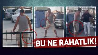 Elinde satırla depremzedelere dehşet saçtı! Aralarında çocuklar da var... Hatay'da sokak ortasında korkunç görüntüler