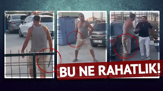 Elinde satırla depremzedelere dehşet saçtı! Aralarında çocuklar da var... Hatay'da sokak ortasında korkunç görüntüler