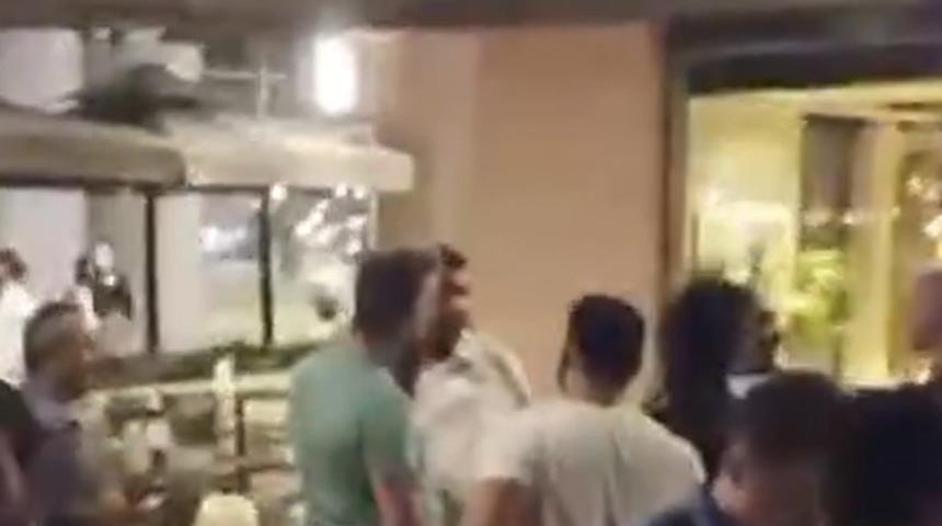 Galataport'ta silahlı saldırı! Müşteriler panik halinde kaçtı