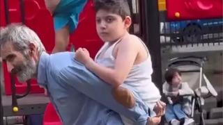 Bakanlık harekete geçti! Görenlerin yüreği dağlanmıştı…Dedesinin sırtında dışarı çıkan Yiğit’ten iyi haber geldi…