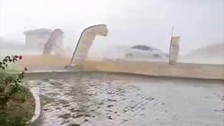 Ankara sağanak yağışa teslim oldu 