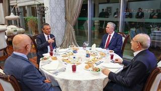 CHP Genel Başkanı Özel, Kılıçdaroğlu ile yemekte bir araya geldi