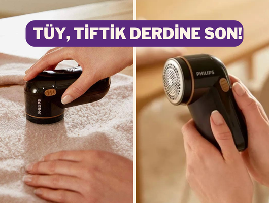 Çok satanlarda zirvede! Philips Tüy Temizleme Makinesi indirime girdi