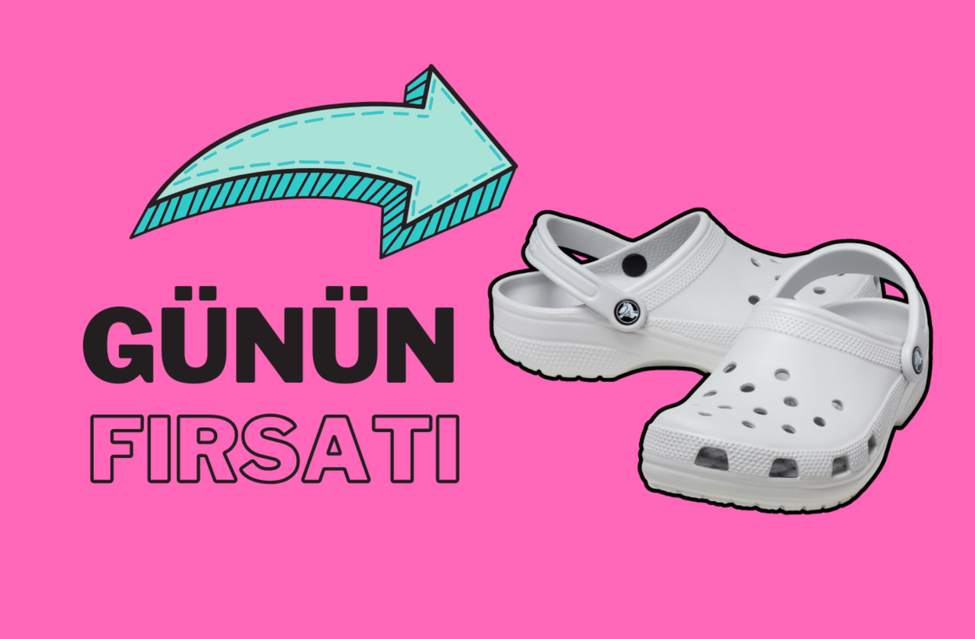 Fiyatı 999 TL'ye düştü! Crocs'un çok satan terliği kısa süreliğine indirimde