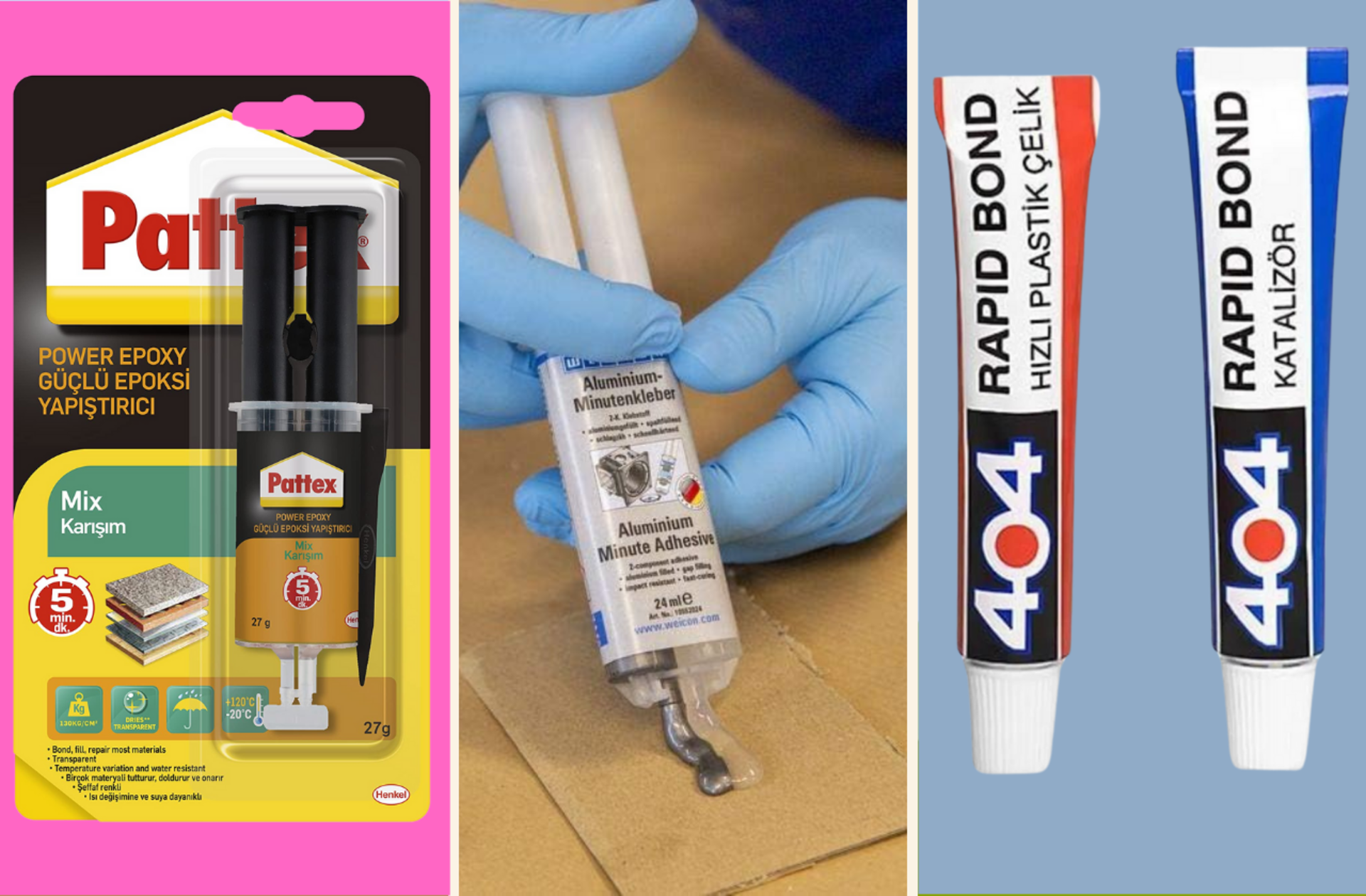 Her türlü onarımda yanınızda olacak en iyi epoksi markaları