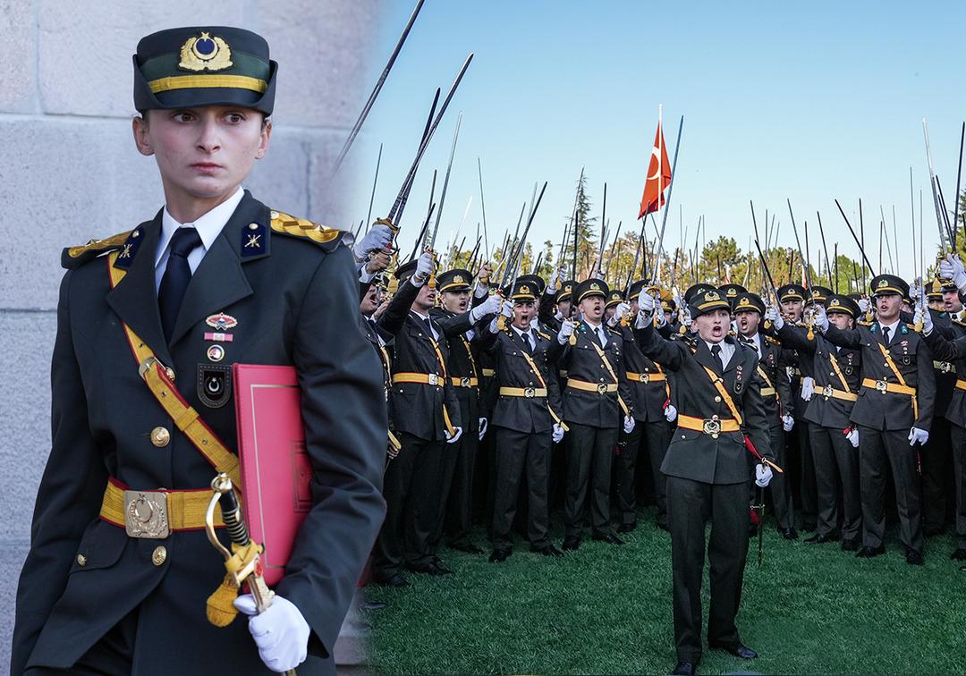 Kılı&ccedil;lı yemin t&ouml;reni sonrası 'tarikat-cemaat' iddialarına yanıt verdi! Teğmen Ebru Eroğlu: Herkes g&ouml;rd&uuml;! Alakamız yok
