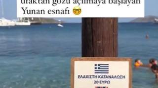 Yunanistan'da da 'minimum tüketim miktarı uygulaması' başlatıldı! Gözü açılmaya başlayan Yunan esnafı