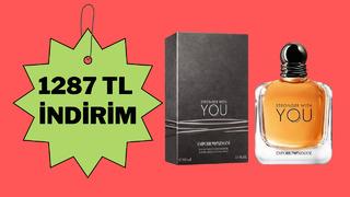Hem modern hem klasik bir koku! Armani Stronger With You indirime girdi