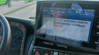 Kocaeli'de belediye otobüslerinin ekranlarına  'canlı bomba tehlikesi var' mesajı gönderen 2 kişi yakalandı