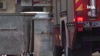 Yer: İstanbul! İhbar ekipleri alarma geçirdi, sokak trafiğe kapatıldı