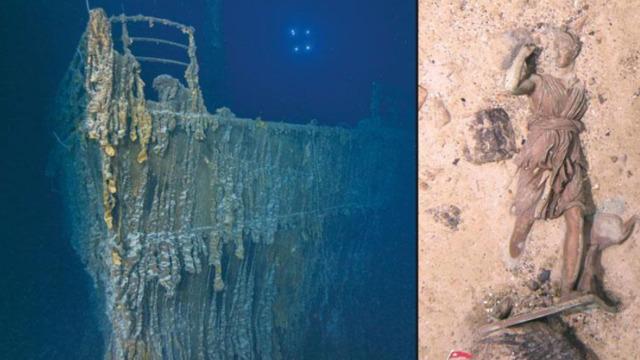 Titanik'in okyanus dibindeki enkazından şaşırtan görüntüler! Yıllar sonra bulundu.. Çok kıymetliymiş: Sergilenmeye hazırlanıyor