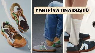 Kombinlerinize çok yakışacak Camper ayakkabılarda %50'ye varan indirimler