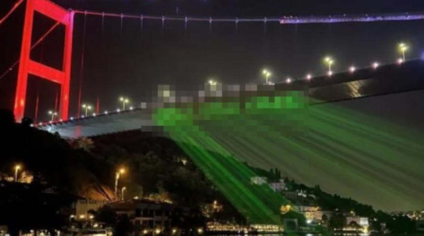 Böyle veda görülmedi! Fenerbahçe taraftarı yıldız ismin takımdan gidişini, ismini Boğaziçi Köprüsü'ne yansıtarak kutladı